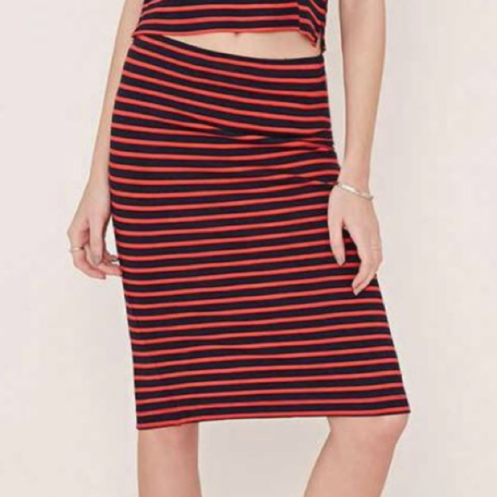 Forever 21 | Striped Pencil Skirt